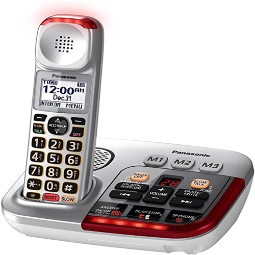 Panasonic Cordless Phone with Answering Machine Silver